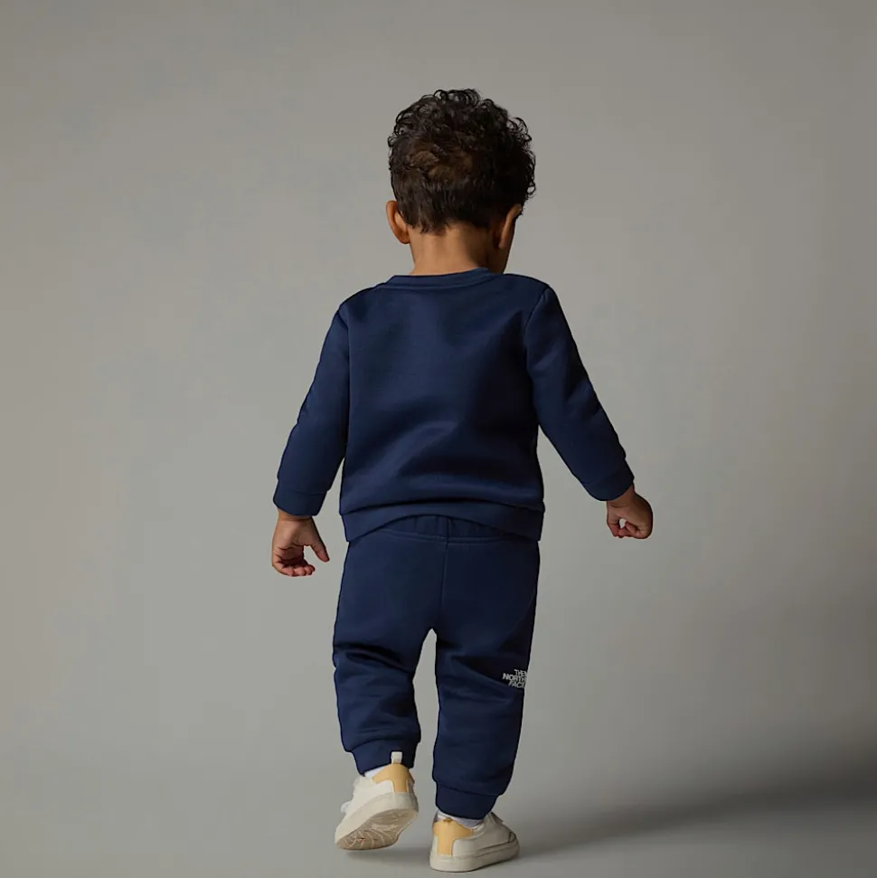 Store The North Face Sæt I Polyester Til Baby Summit Navy