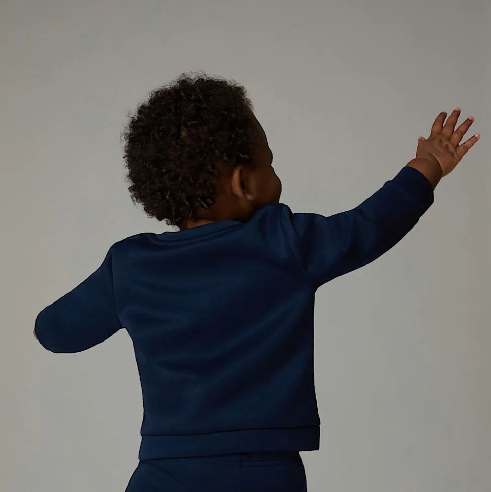 Store The North Face Sæt I Polyester Til Baby Summit Navy