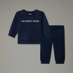 Store The North Face Sæt I Polyester Til Baby Summit Navy