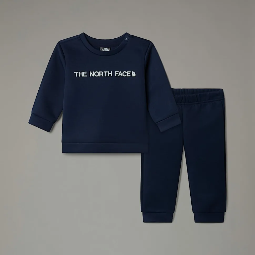 Store The North Face Sæt I Polyester Til Baby Summit Navy