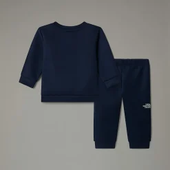 Store The North Face Sæt I Polyester Til Baby Summit Navy