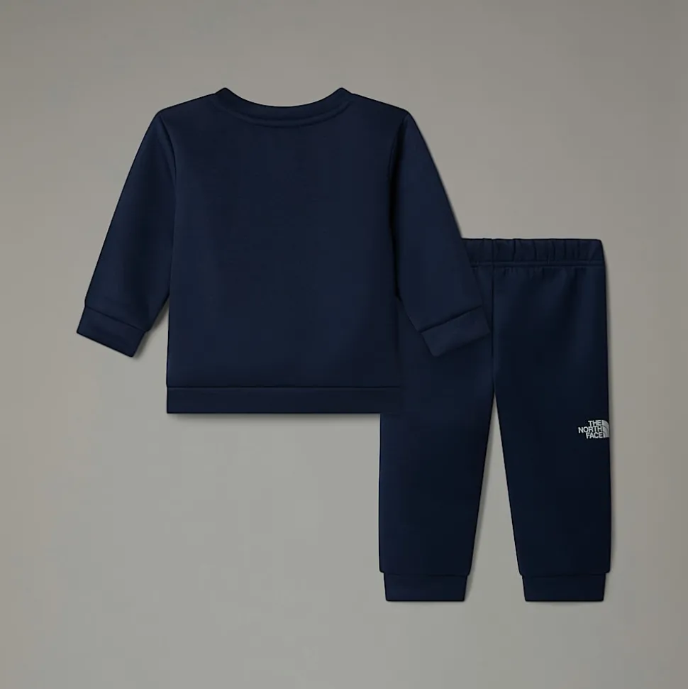 Store The North Face Sæt I Polyester Til Baby Summit Navy