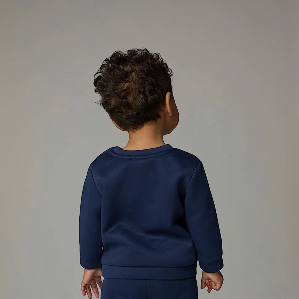 Store The North Face Sæt I Polyester Til Baby Summit Navy