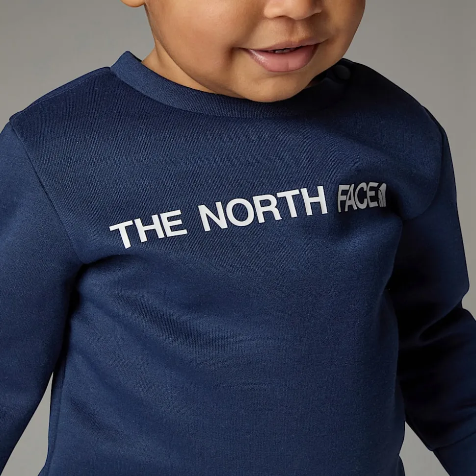 Store The North Face Sæt I Polyester Til Baby Summit Navy