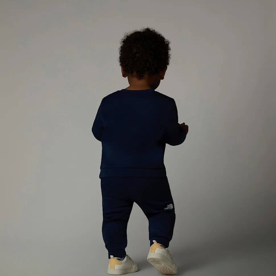 Store The North Face Sæt I Polyester Til Baby Summit Navy