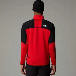 Clearance The North Face Stormgap Power Grid™ Jakke Til Herrer High Risk Red-TNF Black-Garnet Red