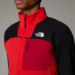 Clearance The North Face Stormgap Power Grid™ Jakke Til Herrer High Risk Red-TNF Black-Garnet Red