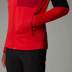 Clearance The North Face Stormgap Power Grid™ Jakke Til Herrer High Risk Red-TNF Black-Garnet Red