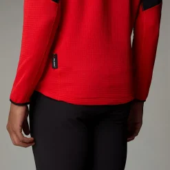 Clearance The North Face Stormgap Power Grid™ Jakke Til Herrer High Risk Red-TNF Black-Garnet Red