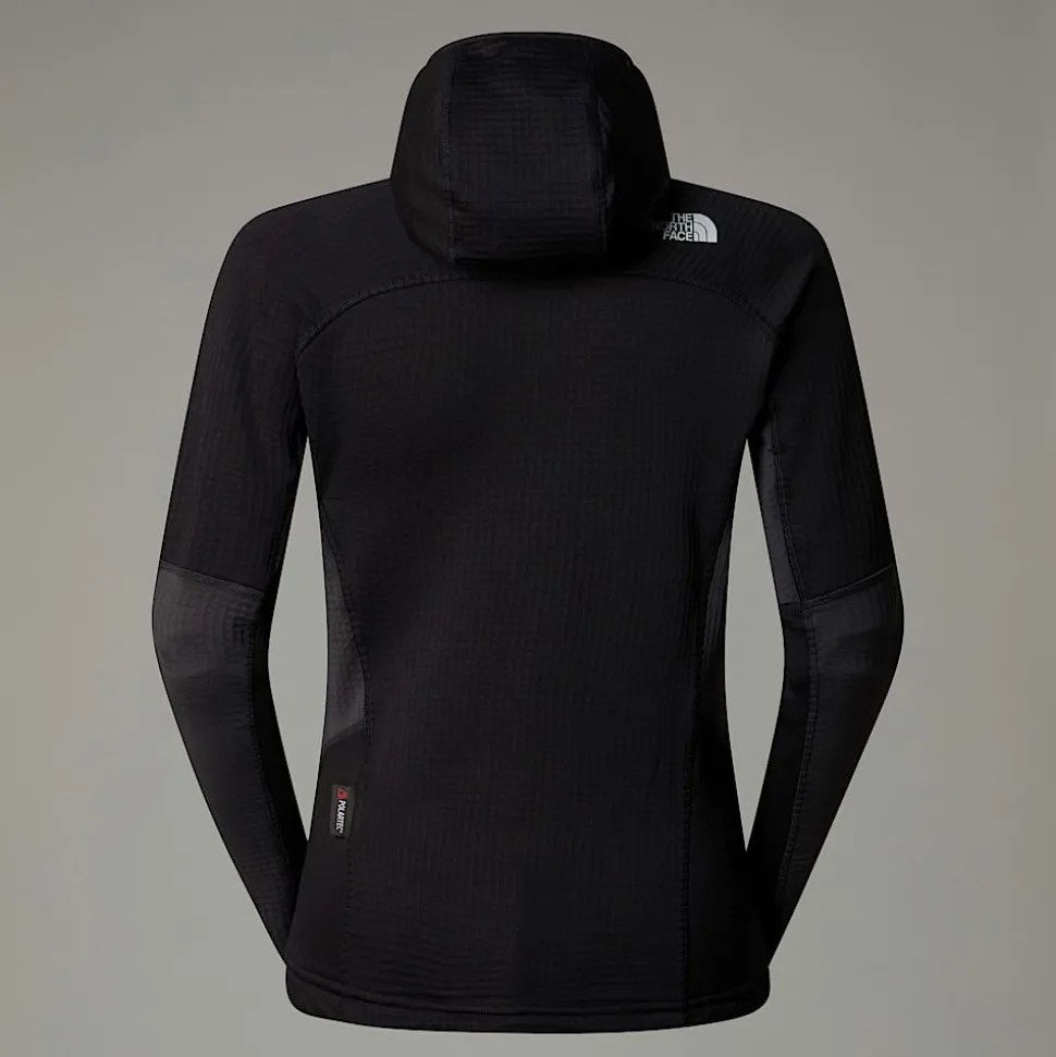 Flash Sale The North Face Stormgap Power Grid™ Jakke Med Hætte Til Damer TNF Black-Asphalt Grey-NPF
