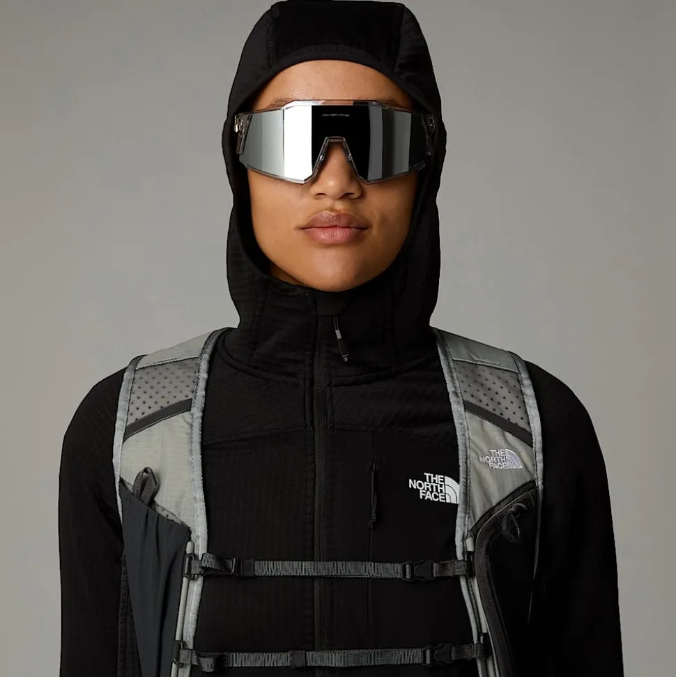 Flash Sale The North Face Stormgap Power Grid™ Jakke Med Hætte Til Damer TNF Black-Asphalt Grey-NPF