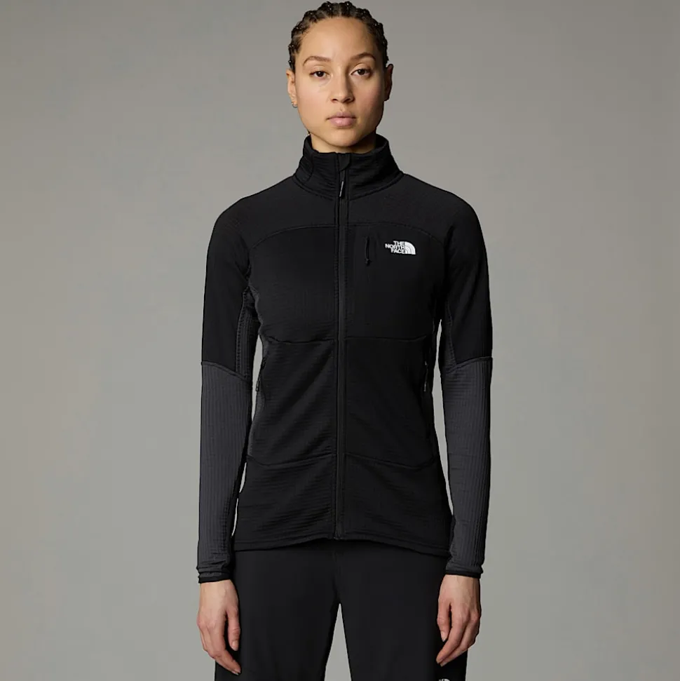 Shop The North Face Stormgap Power Grid™ Jakke Til Damer TNF Black-Asphalt Grey-NPF