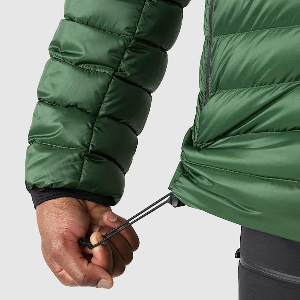 Flash Sale The North Face Summit Breithorn Dunjakke Med Hætte Til Herrer PINE NEEDLE