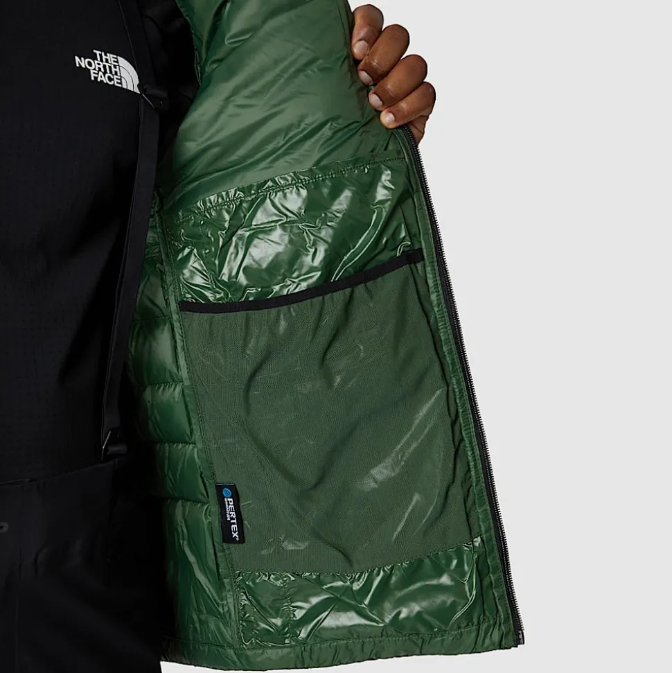 Flash Sale The North Face Summit Breithorn Dunjakke Med Hætte Til Herrer PINE NEEDLE