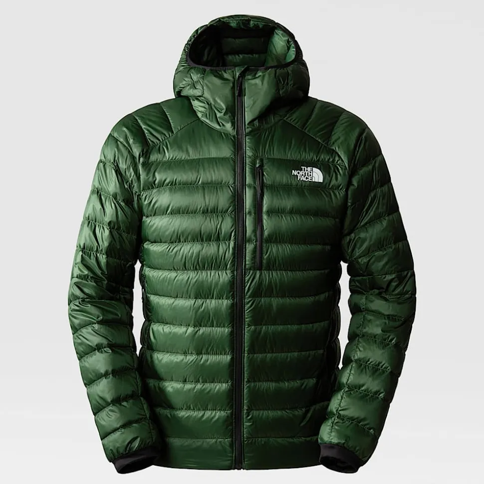 Flash Sale The North Face Summit Breithorn Dunjakke Med Hætte Til Herrer PINE NEEDLE