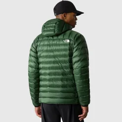 Flash Sale The North Face Summit Breithorn Dunjakke Med Hætte Til Herrer PINE NEEDLE