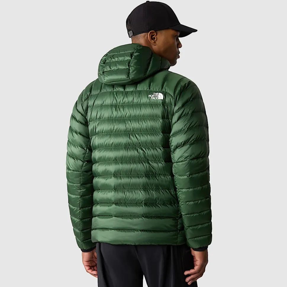 Flash Sale The North Face Summit Breithorn Dunjakke Med Hætte Til Herrer PINE NEEDLE