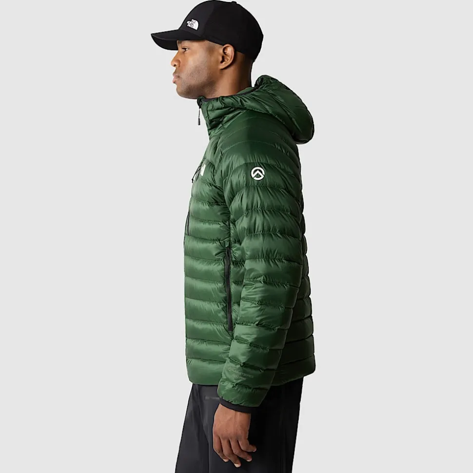 Flash Sale The North Face Summit Breithorn Dunjakke Med Hætte Til Herrer PINE NEEDLE