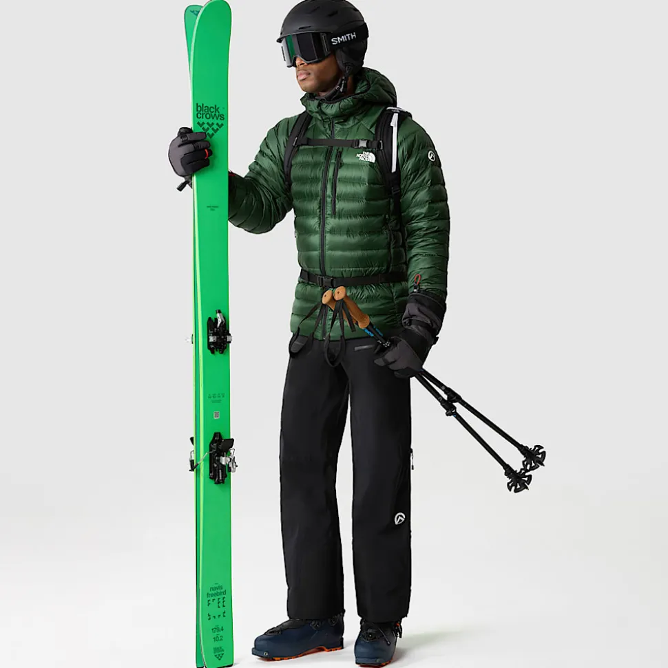 Flash Sale The North Face Summit Breithorn Dunjakke Med Hætte Til Herrer PINE NEEDLE