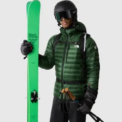 Flash Sale The North Face Summit Breithorn Dunjakke Med Hætte Til Herrer PINE NEEDLE