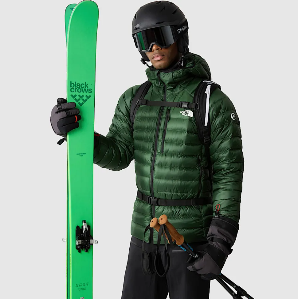 Flash Sale The North Face Summit Breithorn Dunjakke Med Hætte Til Herrer PINE NEEDLE