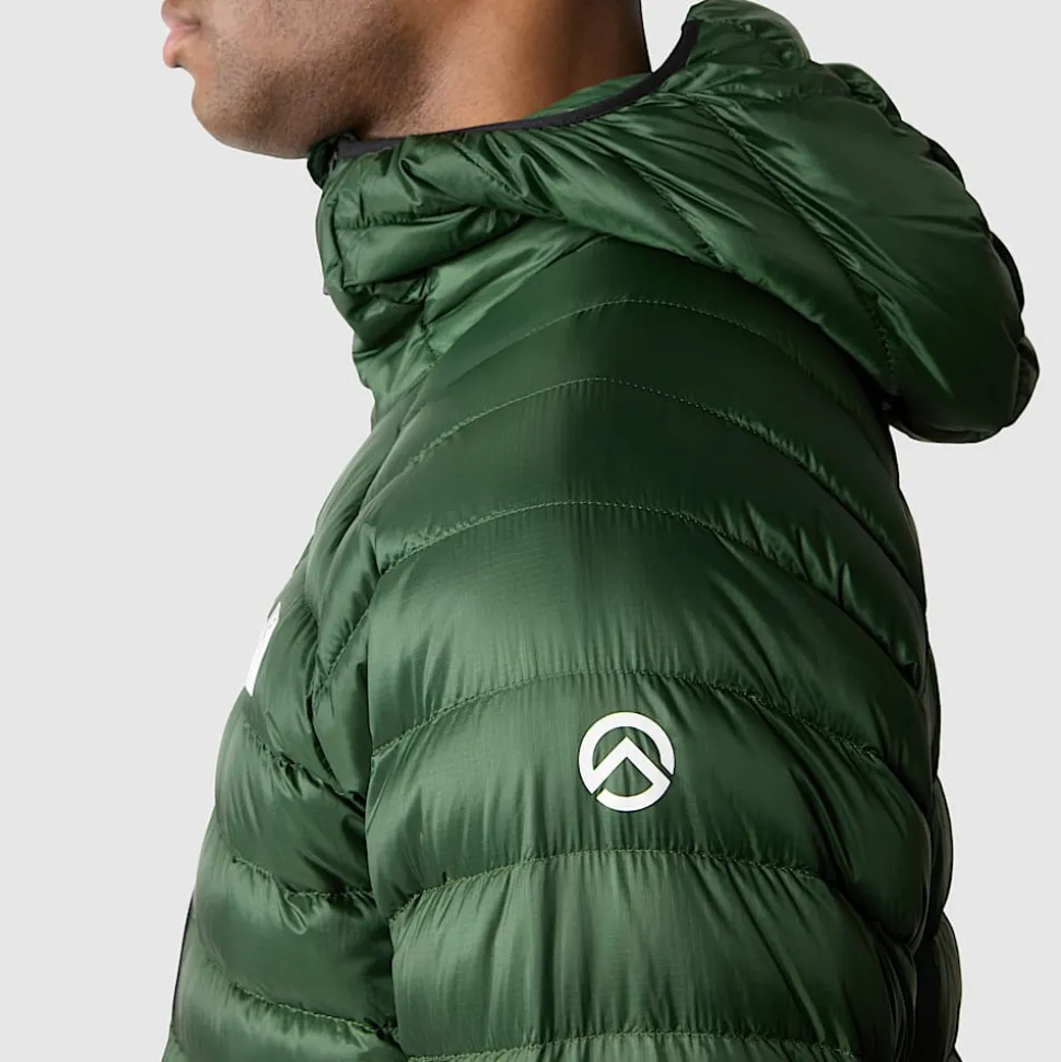 Flash Sale The North Face Summit Breithorn Dunjakke Med Hætte Til Herrer PINE NEEDLE