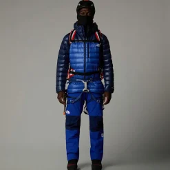 Cheap The North Face Summit Breithorn Dunjakke Med Hætte Til Herrer TNF Blue-Eagle Blue