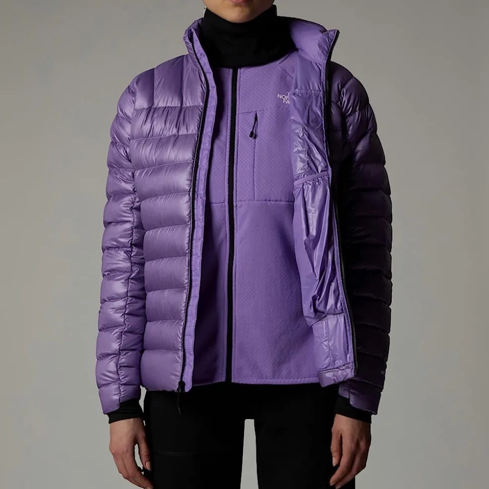 Store The North Face Summit Breithorn Dunjakke Til Damer Purple Granite