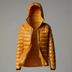 Cheap The North Face Summit Breithorn Dunjakke Med Hætte Til Damer Apricot Glaze