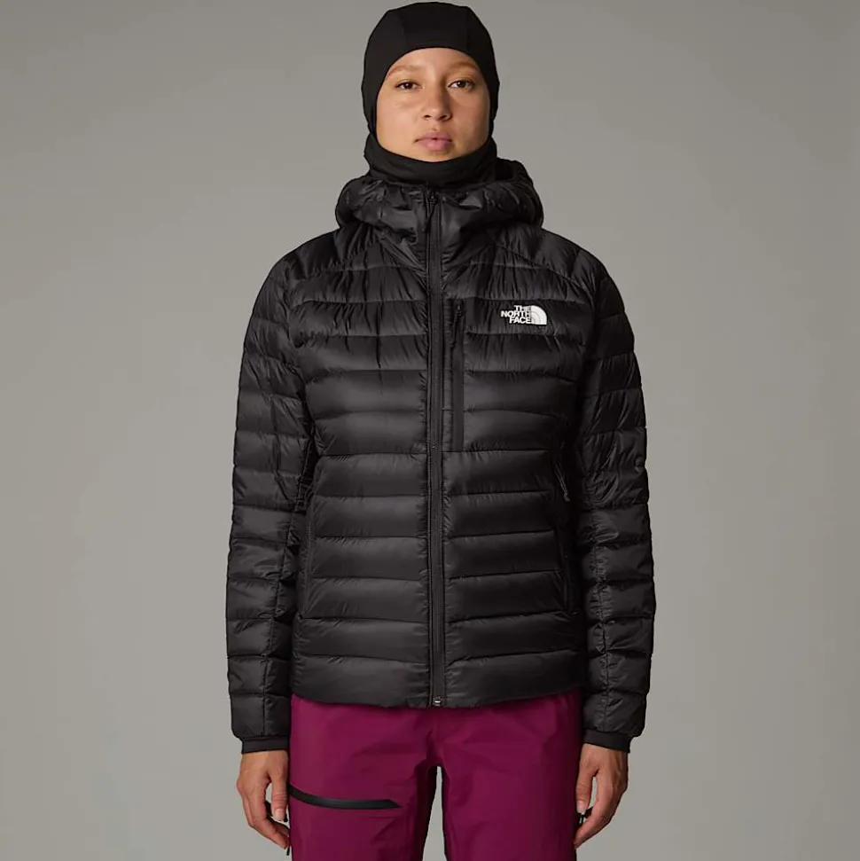 Cheap The North Face Summit Breithorn Jakke Med Hætte Til Damer TNF Black