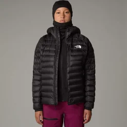 Cheap The North Face Summit Breithorn Jakke Med Hætte Til Damer TNF Black