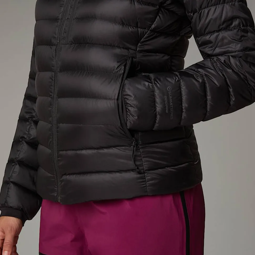 Cheap The North Face Summit Breithorn Jakke Med Hætte Til Damer TNF Black