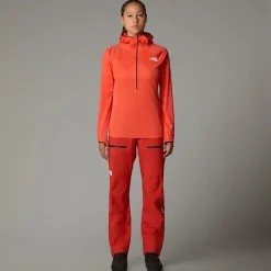 Hot The North Face Summit Direct Sun Hættetrøje Til Damer Radiant Orange
