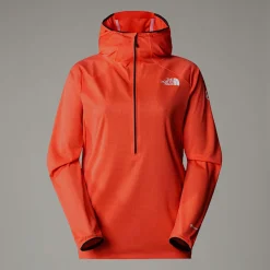 Hot The North Face Summit Direct Sun Hættetrøje Til Damer Radiant Orange