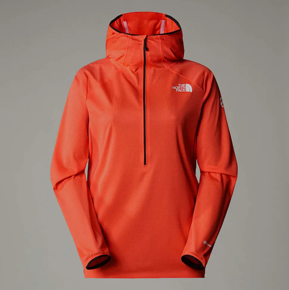 Hot The North Face Summit Direct Sun Hættetrøje Til Damer Radiant Orange