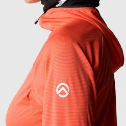 Hot The North Face Summit Direct Sun Hættetrøje Til Damer Radiant Orange