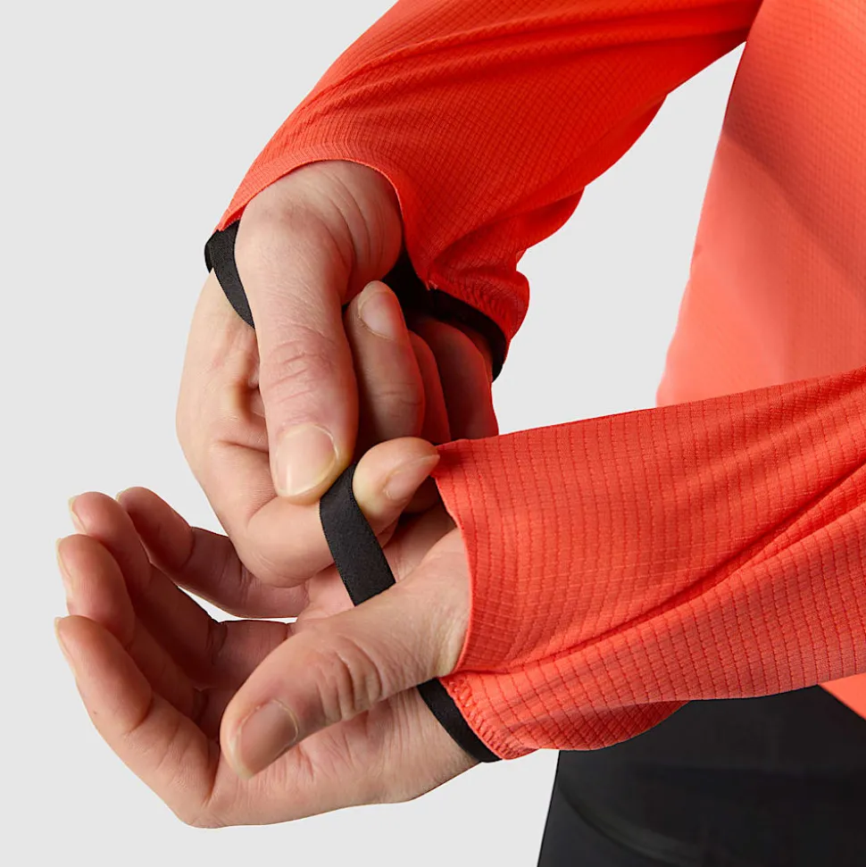 Hot The North Face Summit Direct Sun Hættetrøje Til Damer Radiant Orange