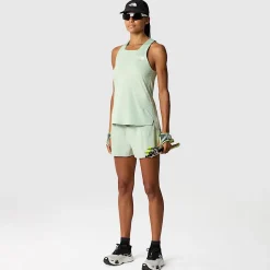Sale The North Face Summit High Trail Run Tanktop Til Damer Misty Sage