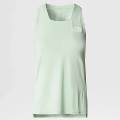 Sale The North Face Summit High Trail Run Tanktop Til Damer Misty Sage