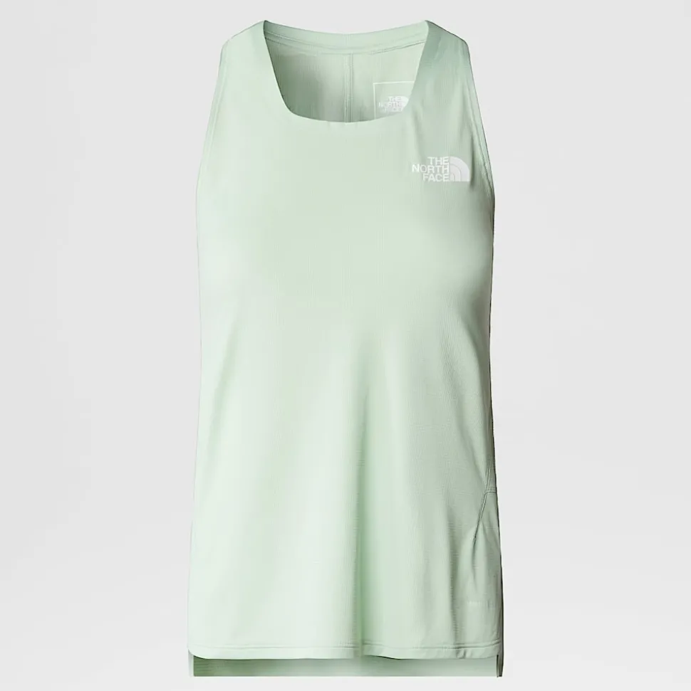 Sale The North Face Summit High Trail Run Tanktop Til Damer Misty Sage