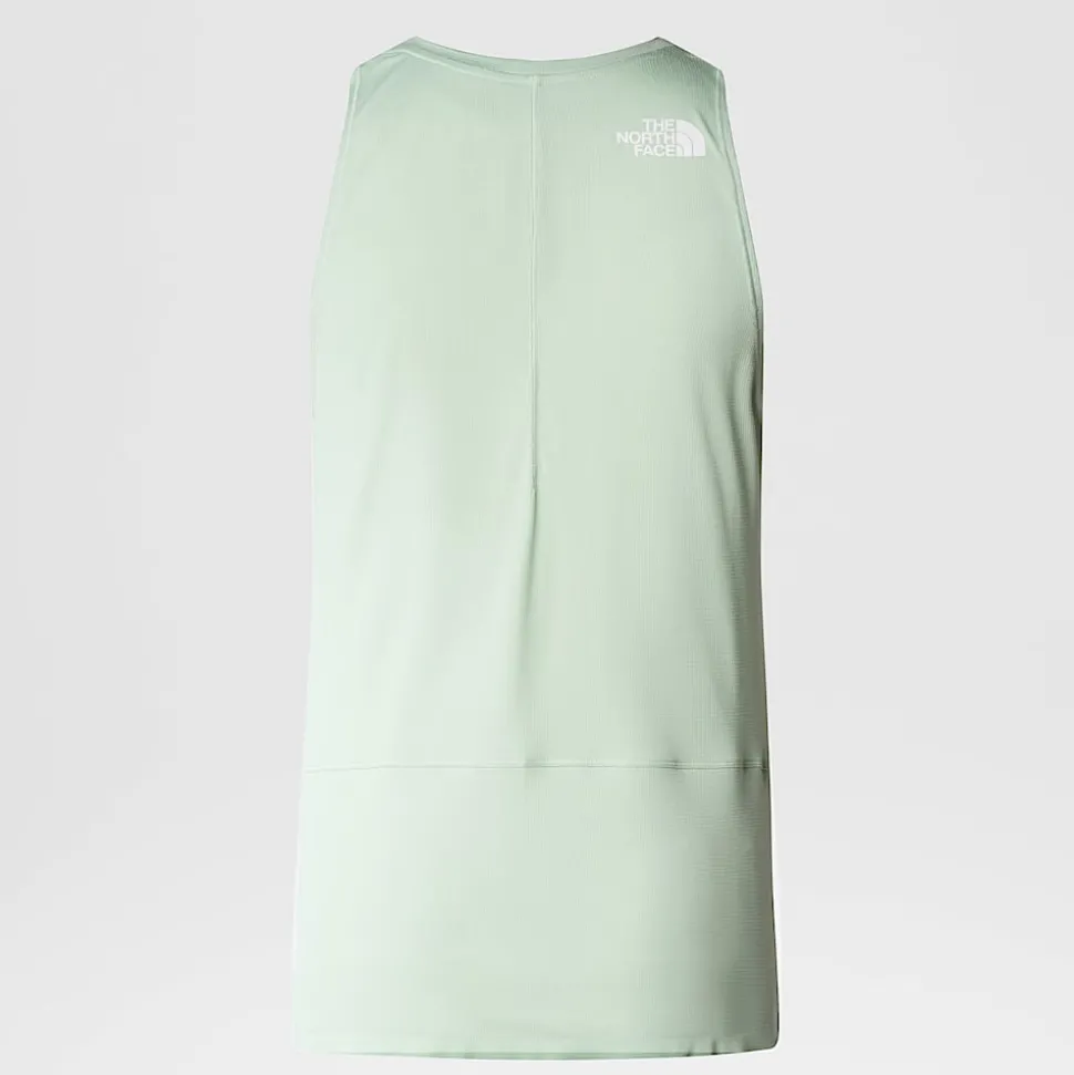 Sale The North Face Summit High Trail Run Tanktop Til Damer Misty Sage