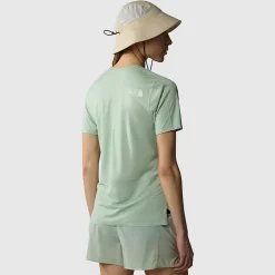 Flash Sale The North Face Summit High Trail Run T-shirt Til Damer Misty Sage
