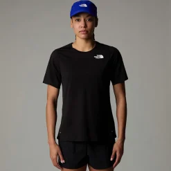 Fashion The North Face Summit High Trail Run T-shirt Til Damer TNF Black
