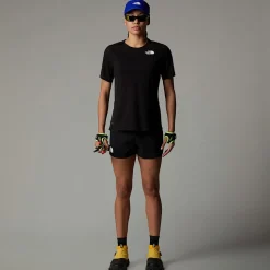 Fashion The North Face Summit High Trail Run T-shirt Til Damer TNF Black