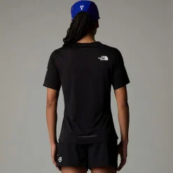 Fashion The North Face Summit High Trail Run T-shirt Til Damer TNF Black
