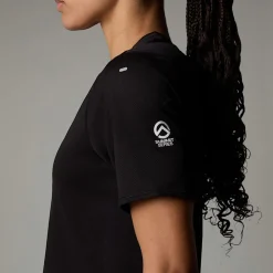 Fashion The North Face Summit High Trail Run T-shirt Til Damer TNF Black