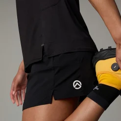 Fashion The North Face Summit High Trail Run T-shirt Til Damer TNF Black