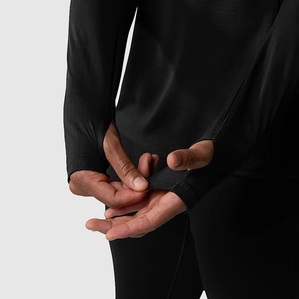 Online The North Face Summit Pro 120 Top Med Lange ærmer Til Herrer TNF Black