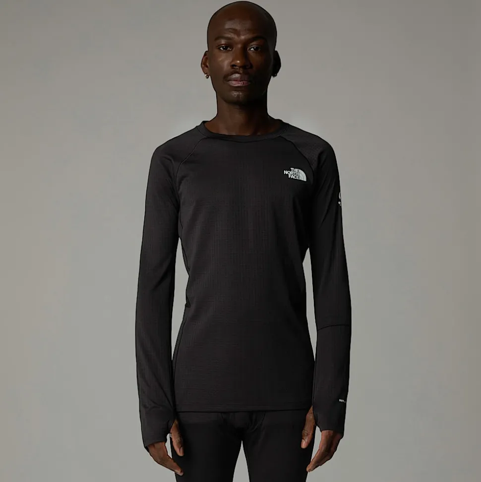 Discount The North Face Summit Pro 120 Top Med Lange ærmer Til Herrer TNF Black