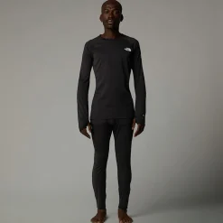 Discount The North Face Summit Pro 120 Top Med Lange ærmer Til Herrer TNF Black